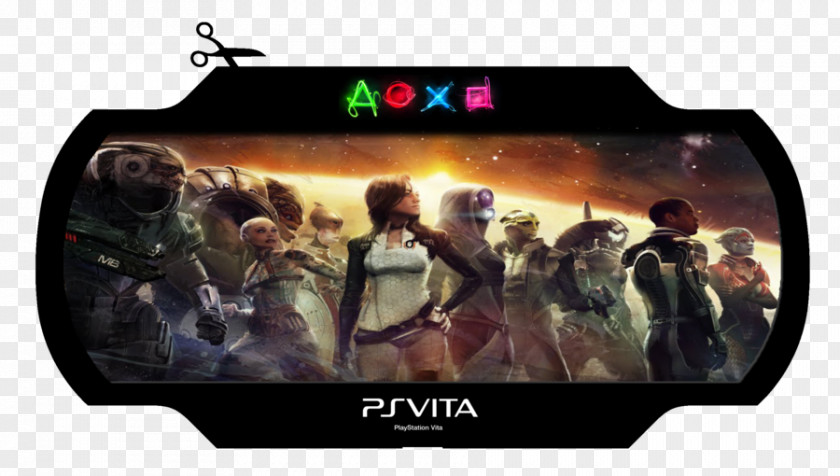 Ps Vita Mass Effect 3 2 Video Game Poster Art PNG