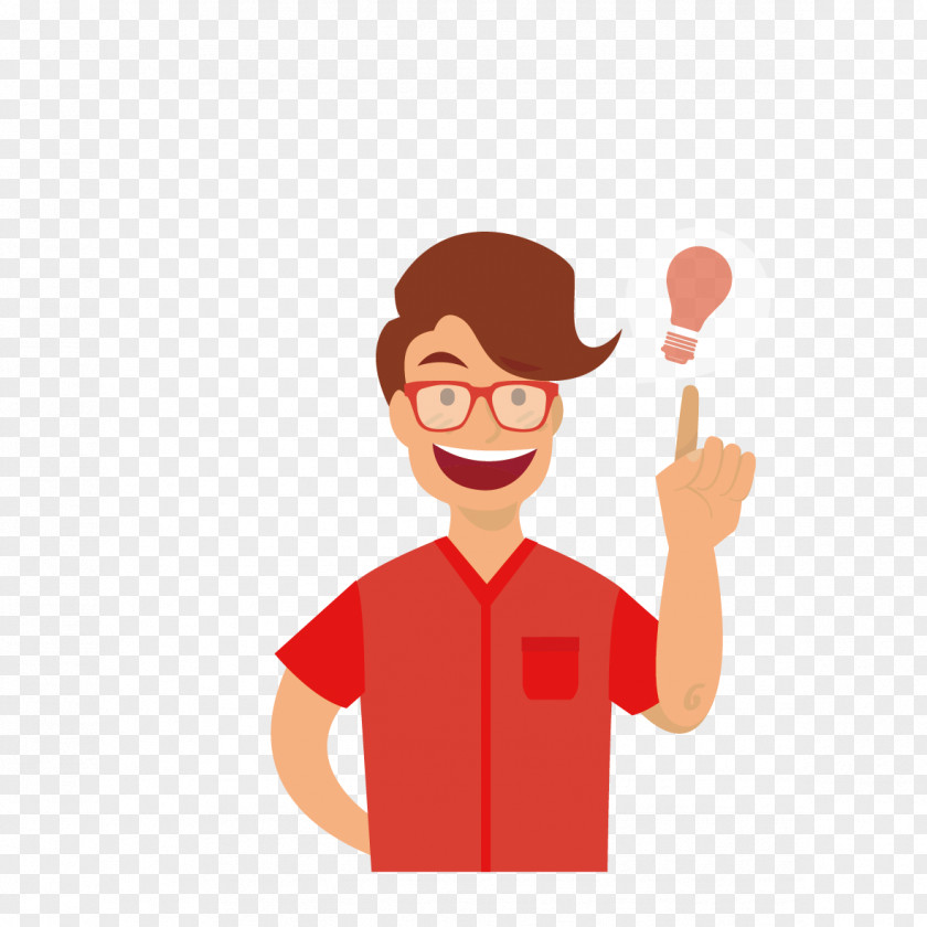 Vector Business People And Light Bulb Invention Euclidean PNG