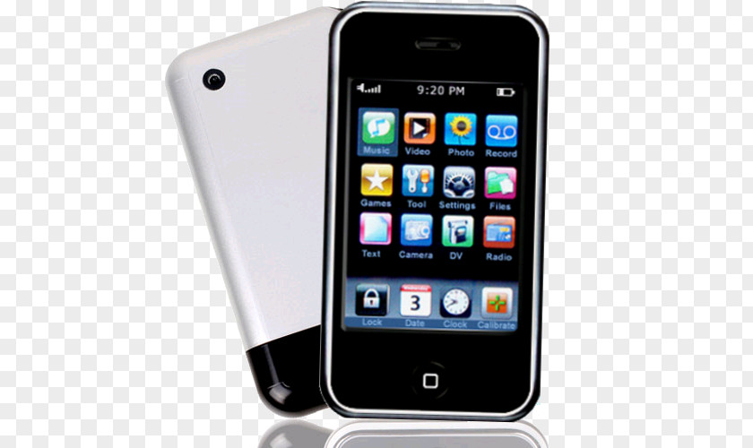 Apple IPhone 3GS Touchscreen MP3 Player PNG