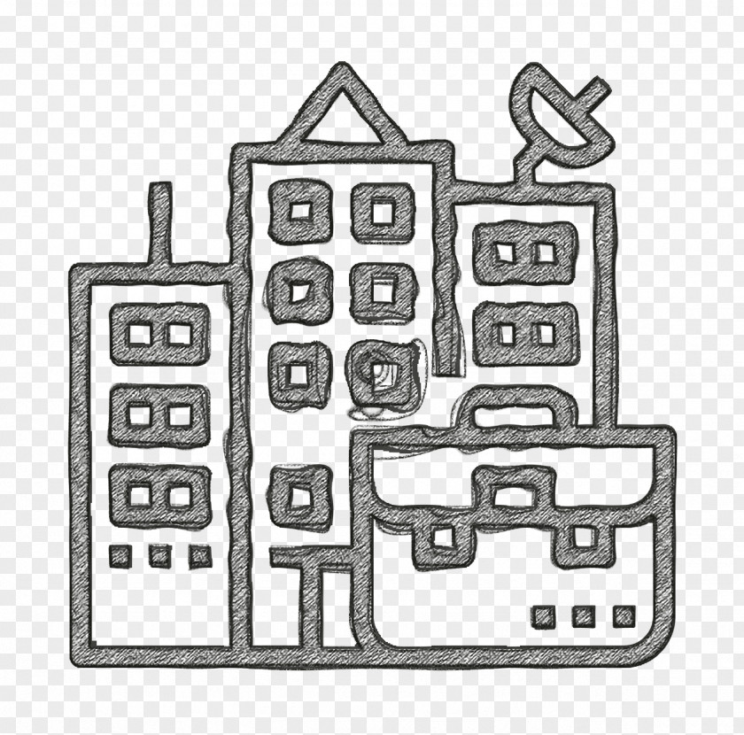 Job Resume Icon Building PNG