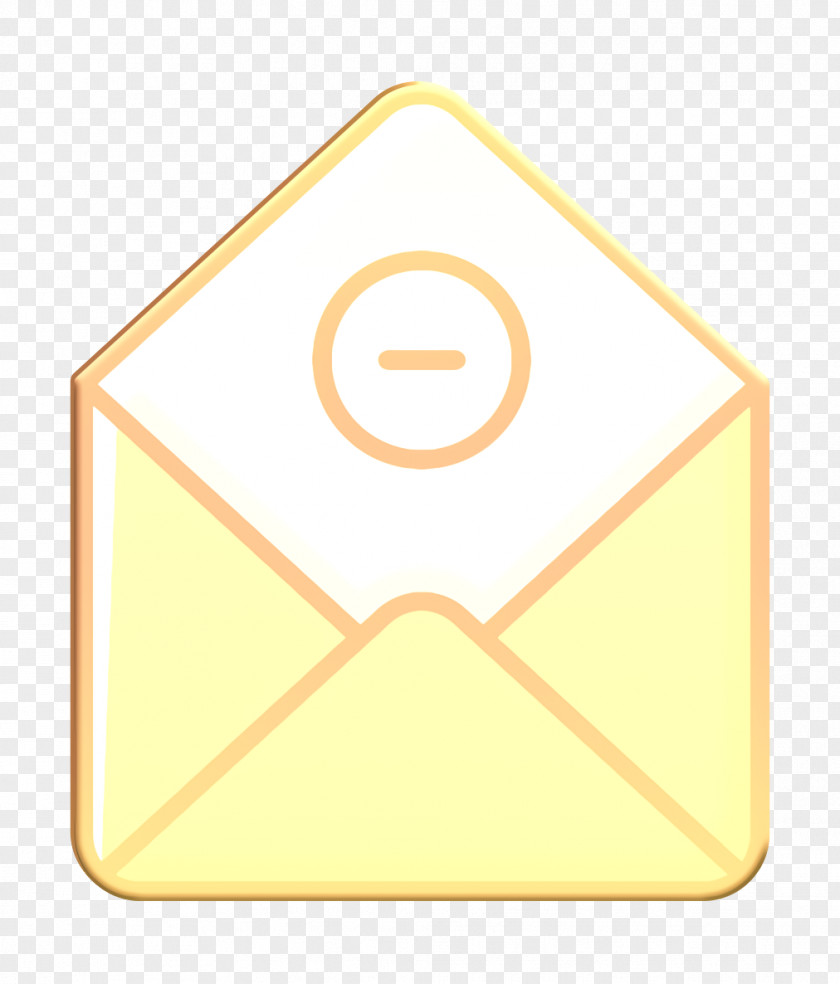 Logo Triangle Envelope Icon PNG