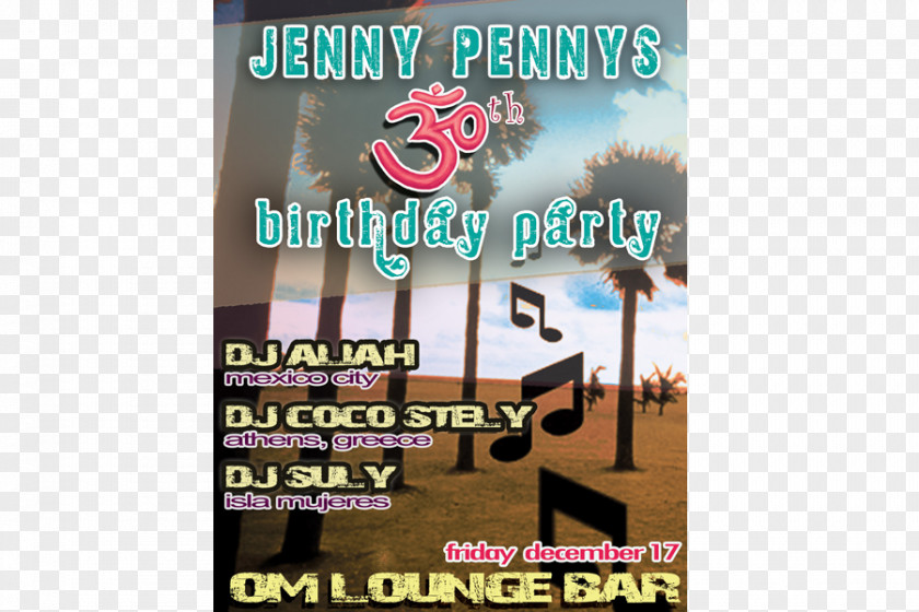 Party Advertising Birthday Brand PNG