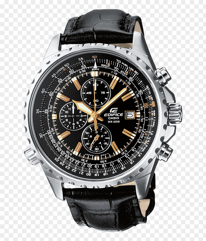 Watch Casio Edifice Clock Chronograph PNG