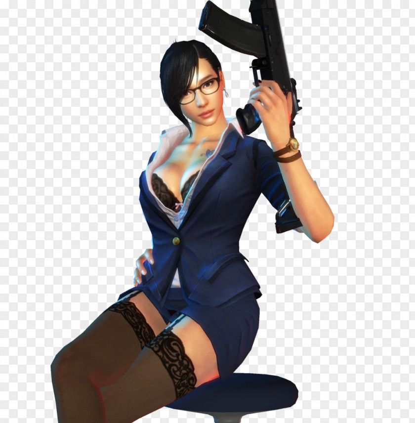 Ak12 KiLLER LADY Counter-Strike Online 2 Digital Art Model PNG