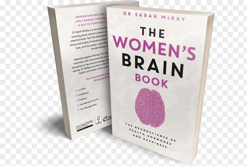 Brain Health The Women's Book: How Your Life Shapes And Neuroscience Of Health, Hormones Happiness Female Human Book PNG