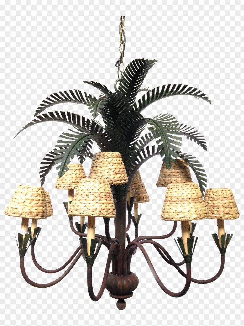 Cartoon Chandelier Tree Lamp Light Fixture Furniture PNG