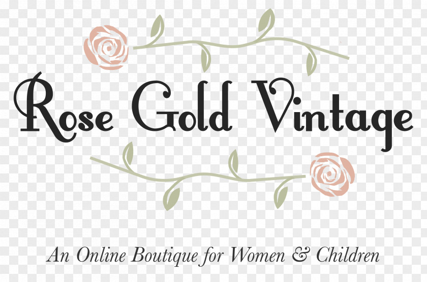 Mint Floral Rose Gold Vintage LLC Gift Card Design Online Shopping PNG