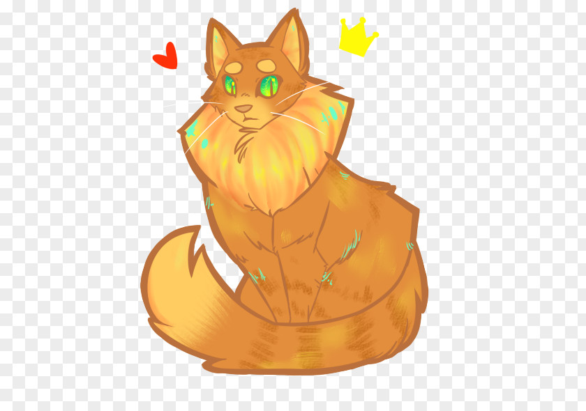 Orange Cat Cry Whiskers Tabby Dog Illustration PNG