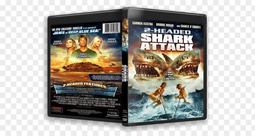 Shark Attack 2-Headed Film United States The Asylum PNG