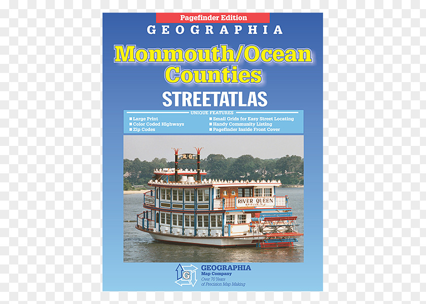 Boat Bergen County, New Jersey Geographia York City 5 Borough Streetatlas Passaic River PNG