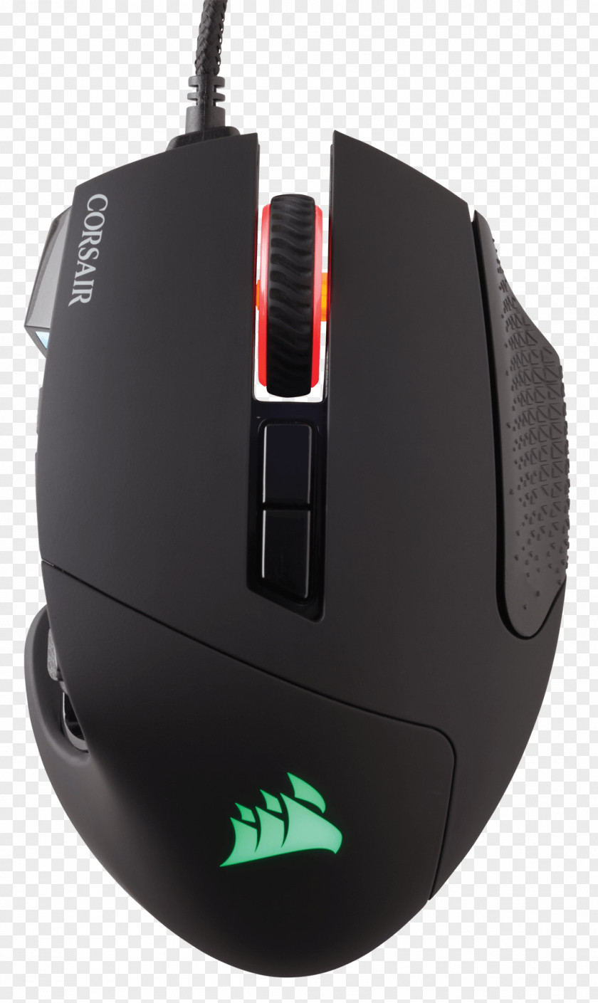 Computer Mouse Video Game Corsair Scimitar RGB PRO Massively Multiplayer Online PNG