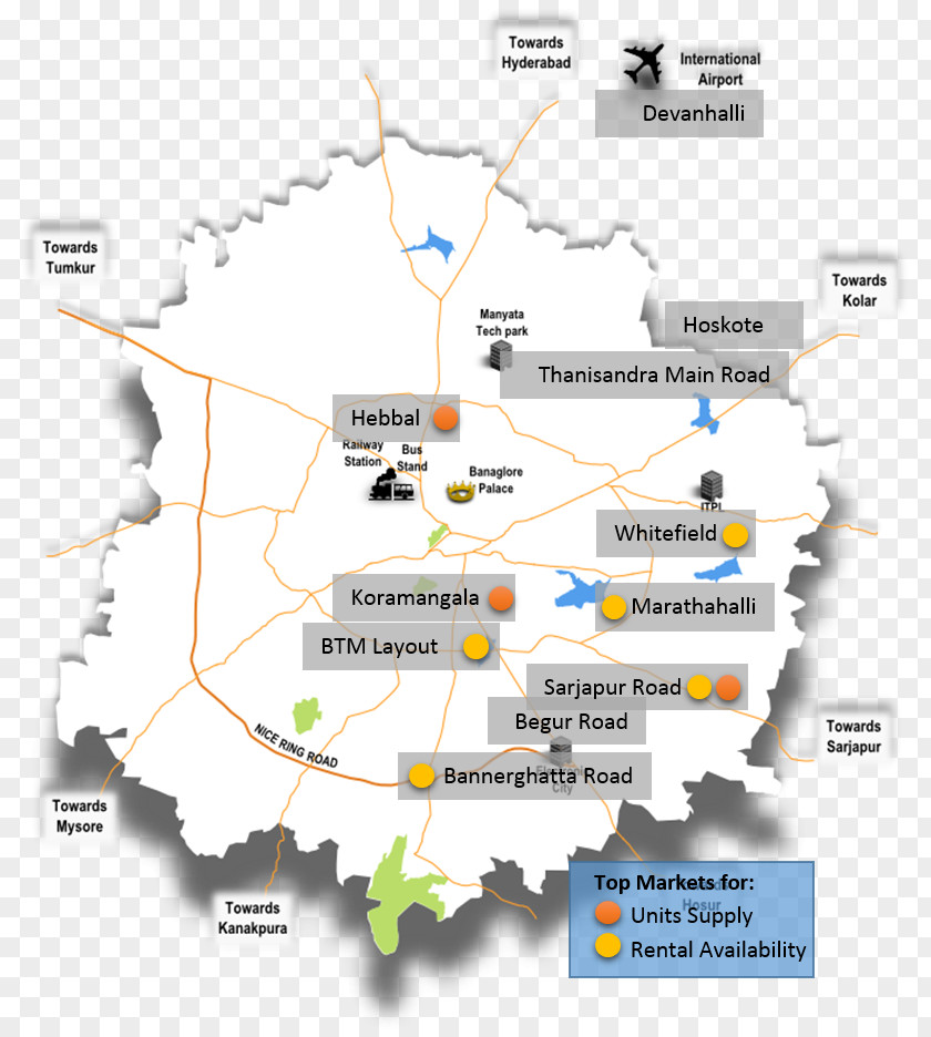 Sensex Outer Ring Road Residential Area Map Real Property Sarjapura PNG