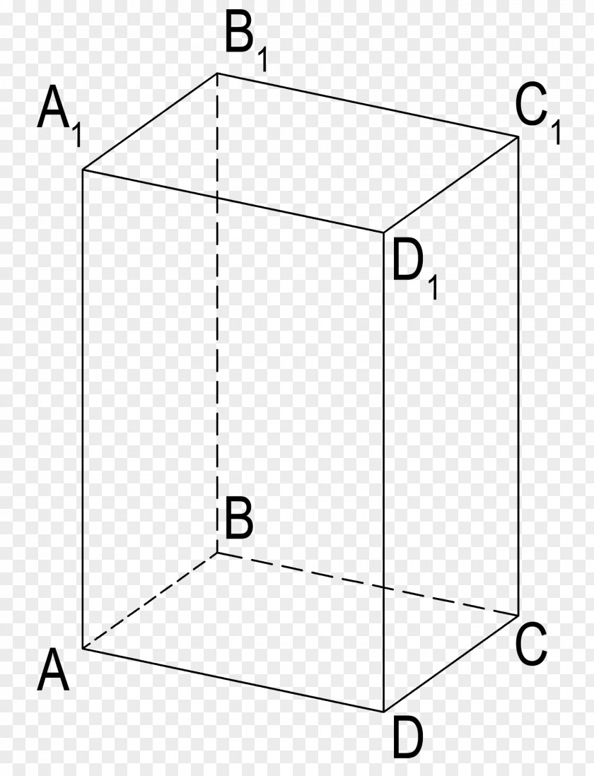 Euclidean Skew Lines Perpendicular Parallelepiped Geometry PNG