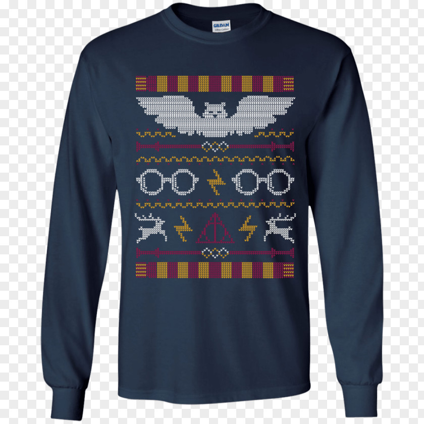 Harry Potter Ugly Christmas Sweater T-shirt Jumper Hoodie PNG