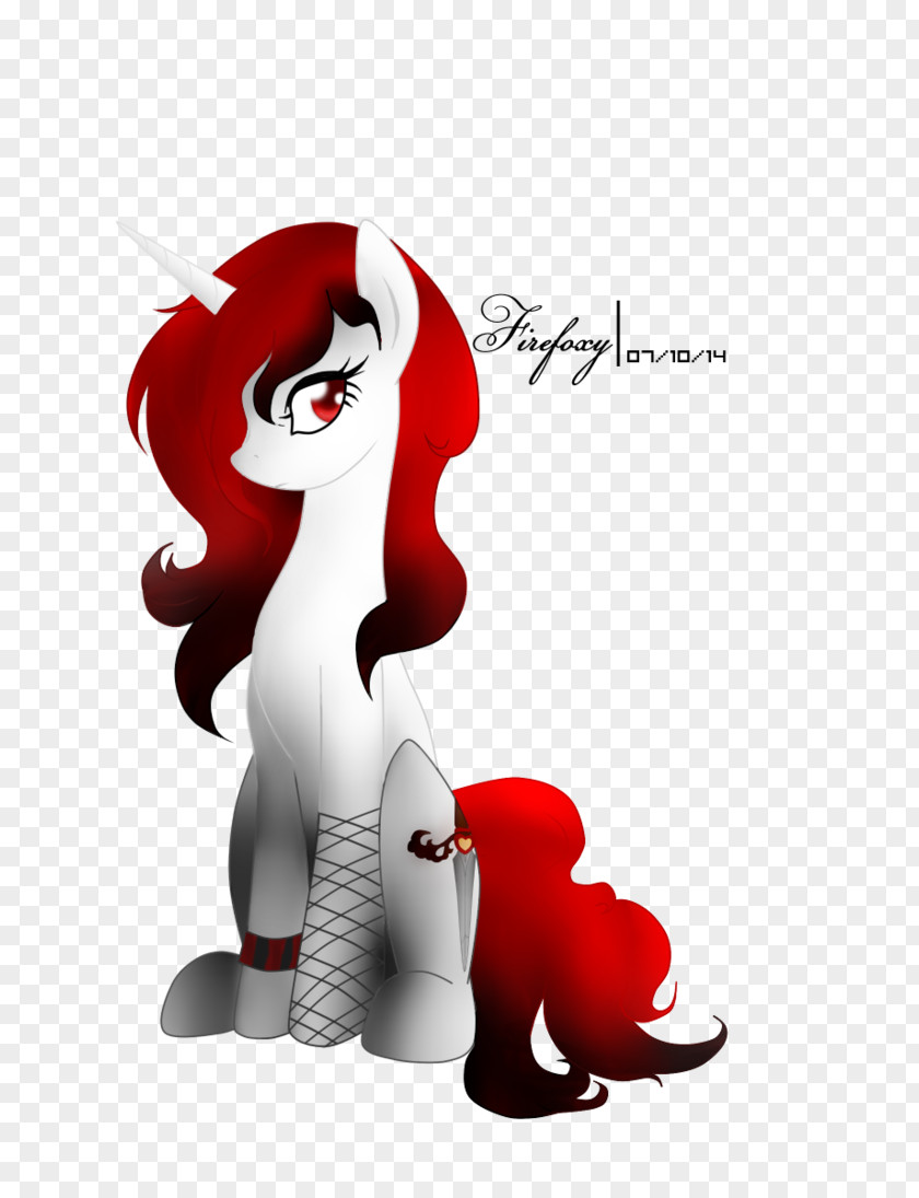 Horse Legendary Creature RED.M Clip Art PNG