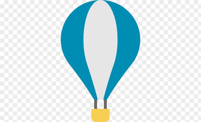 Hot Air Balloon Flight Transport Icon PNG