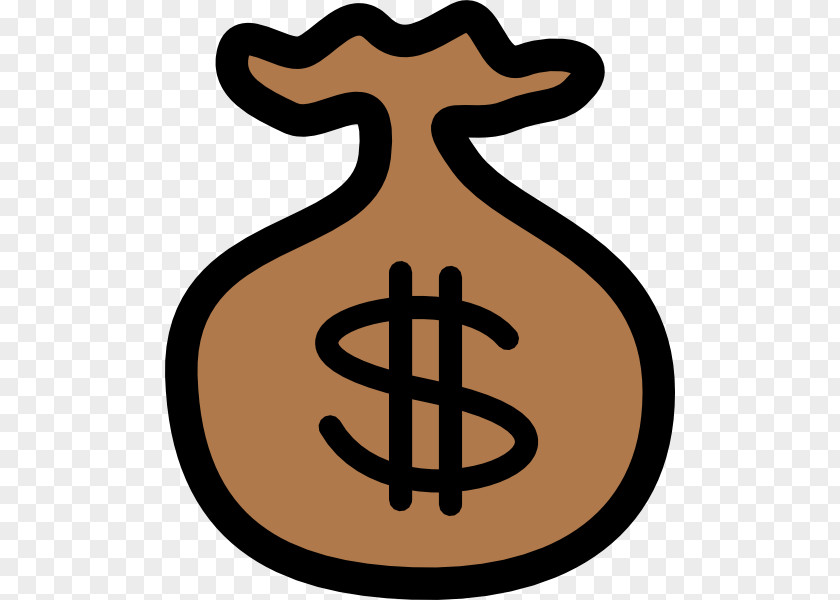 Money Vector Bag Dollar Sign Currency Symbol Clip Art PNG