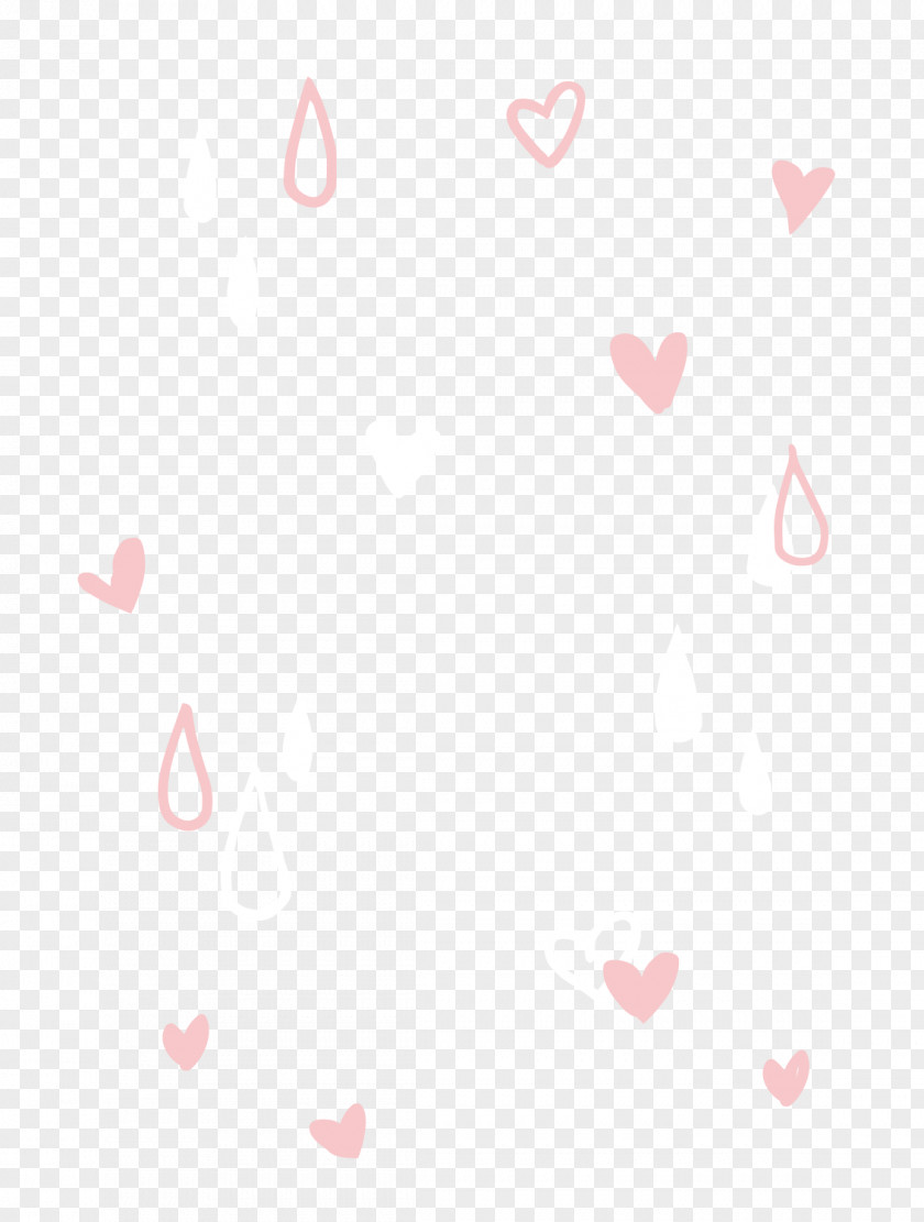 Pink Heart Background Decoration PNG