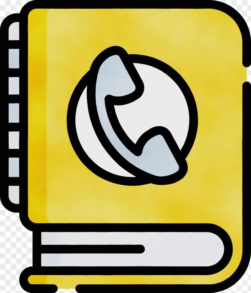 Yellow Icon Line Area Meter PNG