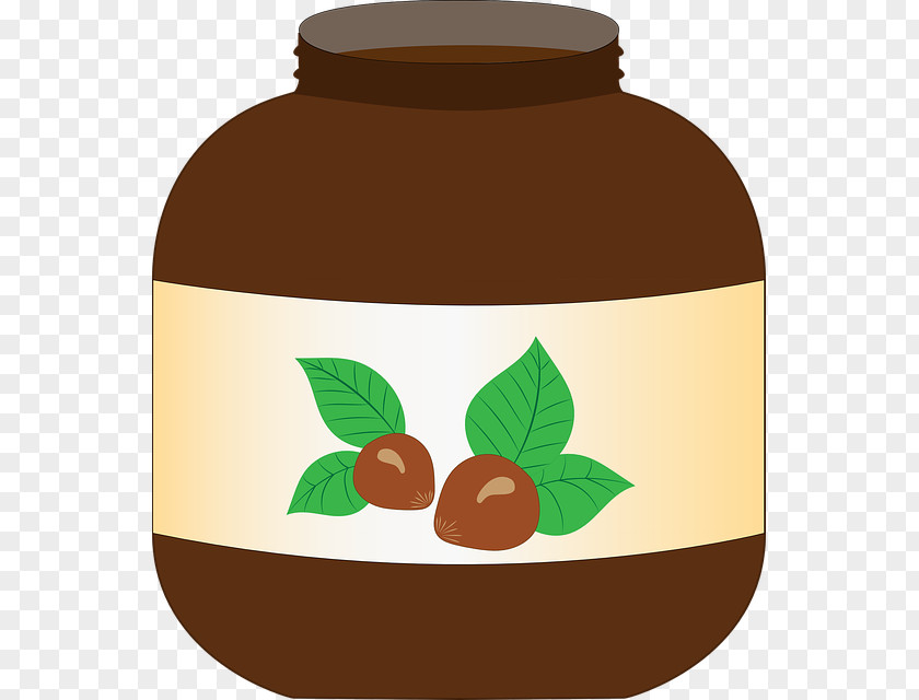 Chocolate Spread Crock Nutella Jam PNG