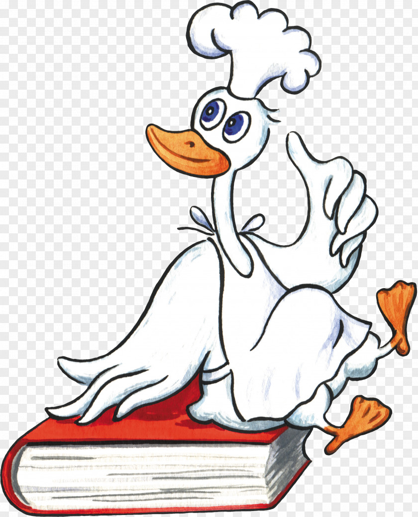 Goose Donald Duck Cook Drawing PNG