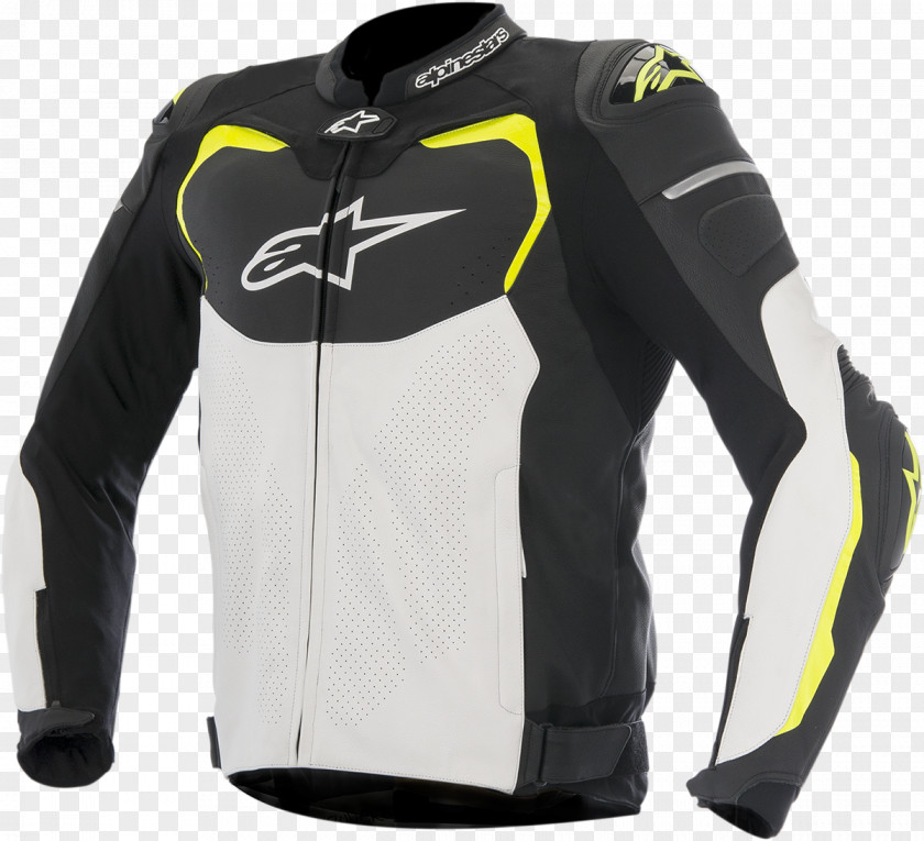 Jacket Leather Alpinestars Motorcycle PNG