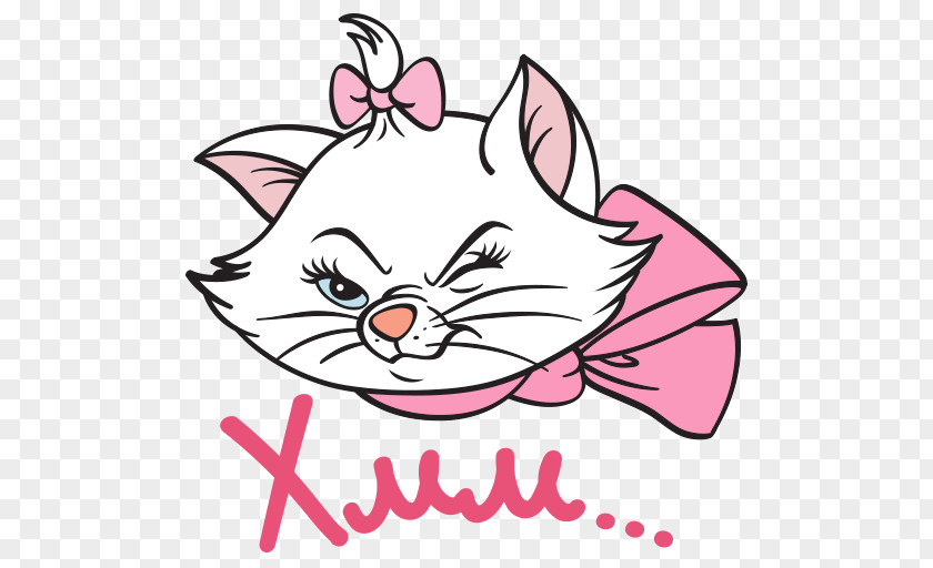 Kitten Whiskers Sticker Telegram Clip Art PNG