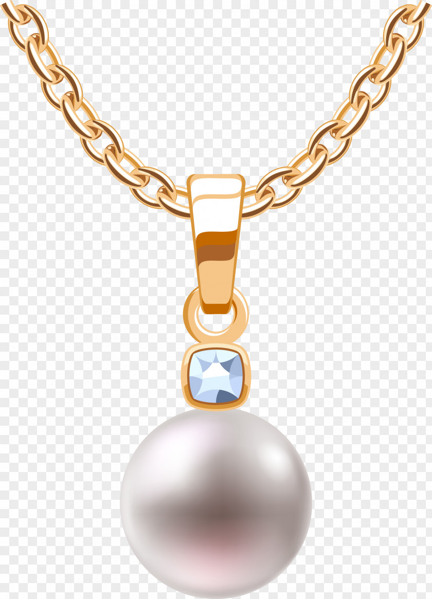 Pearl Necklace Earring Jewellery PNG