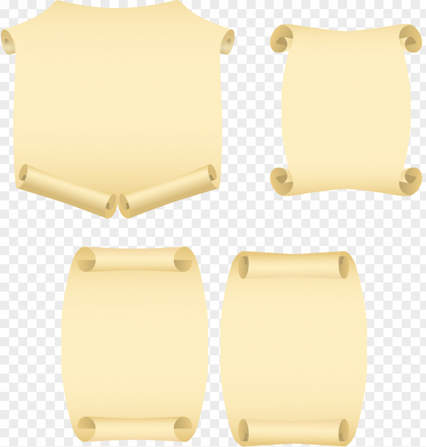 Scroll Paper Megabyte Clip Art PNG