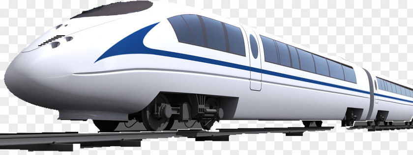 Blue Ribbon High Speed Rail PNG ribbon high speed rail clipart PNG