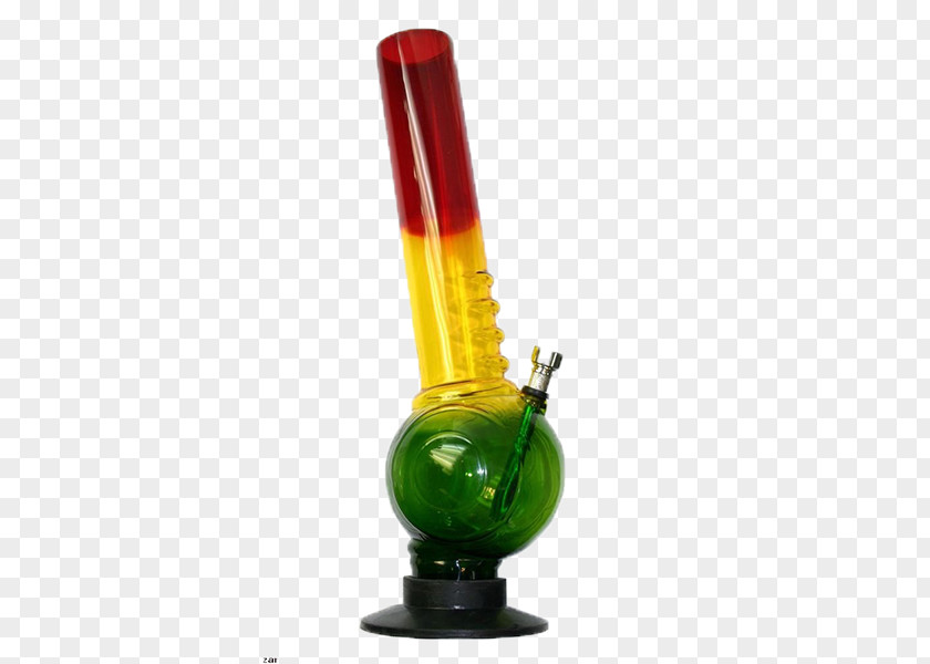 Cannabis Bong Smoking Pipe PNG