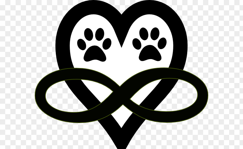 Infinity Symbol Heart Clip Art PNG