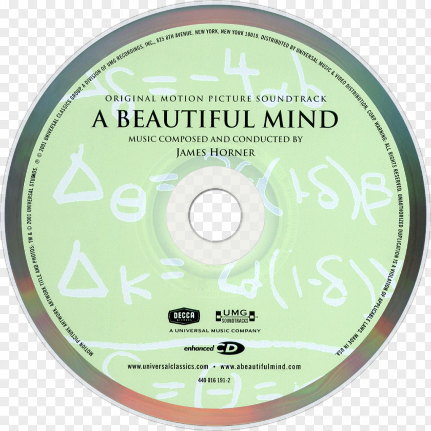 James Horner 着信音 A Beautiful Mind Song Album Drama PNG