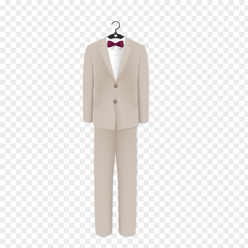 Vector Suit Tuxedo Gentleman Outerwear Pattern PNG