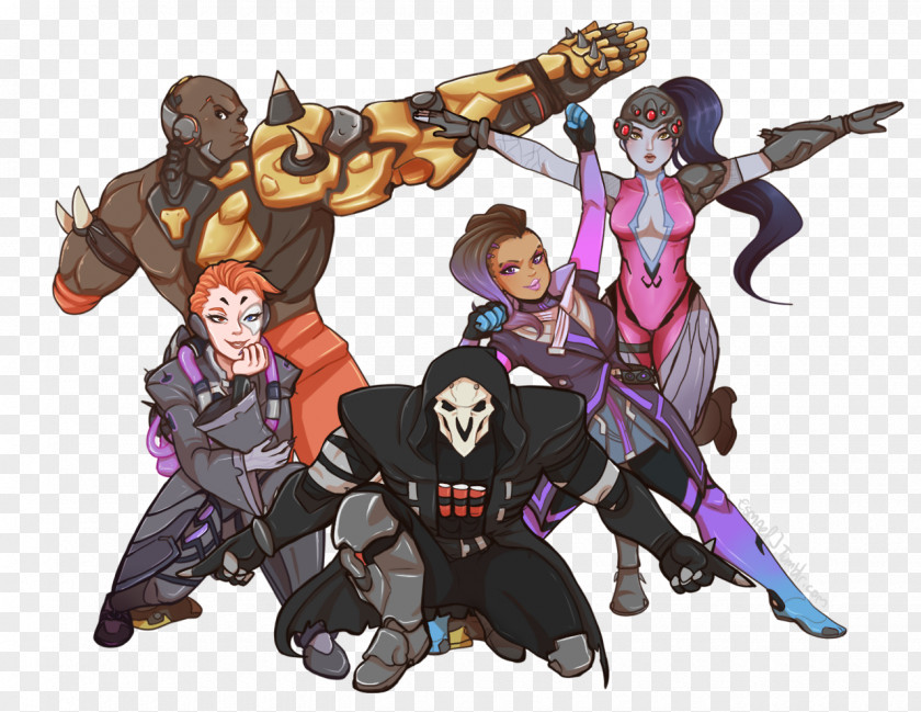 Overwatch Widowmaker Sombra Doomfist Tracer PNG Tracer, others clipart PNG