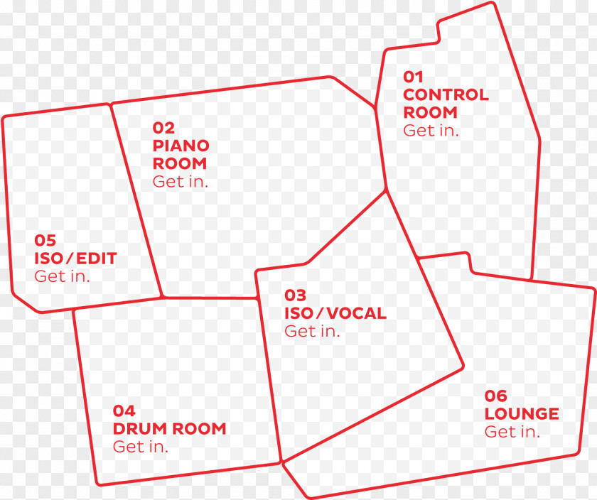 Recording Studio Line Point Angle PNG