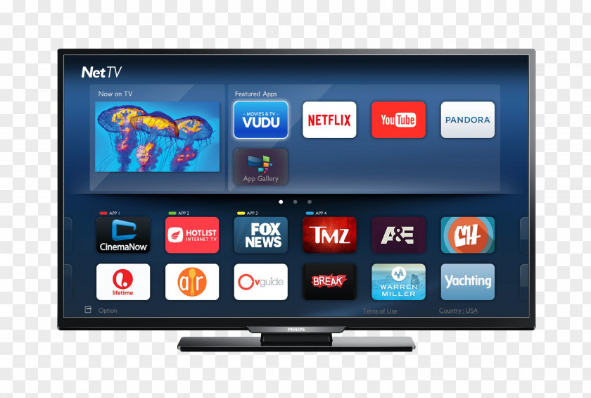 Smart Tv LED-backlit LCD High-definition Television 1080p TV PNG