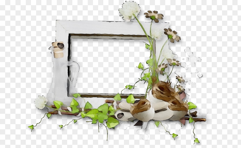 Wildflower Interior Design Picture Frame PNG