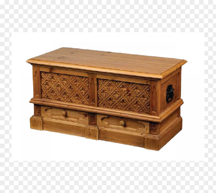 Wood Stain Drawer Buffets & Sideboards PNG