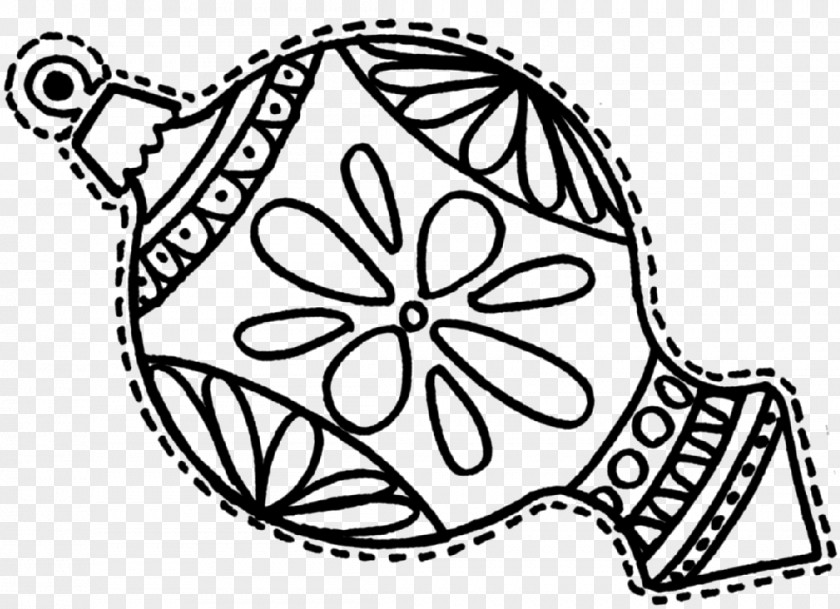 Christmas Ornament Coloring Book Decoration Drawing PNG