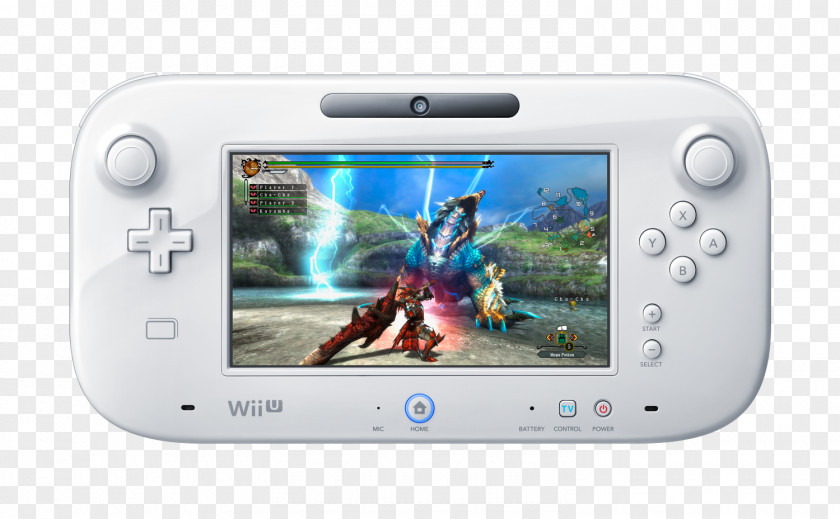 Gamepad Wii U GamePad Monster Hunter 3 Ultimate Tri PNG