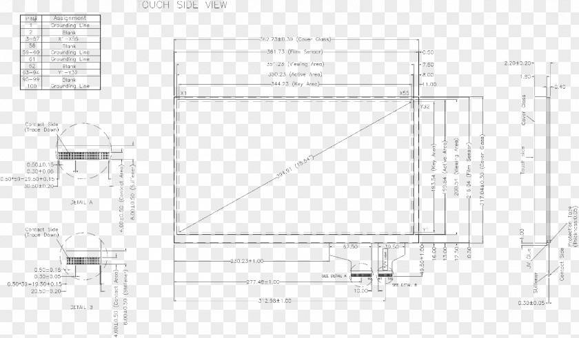 Glass Display Panels Paper Drawing Diagram /m/02csf PNG