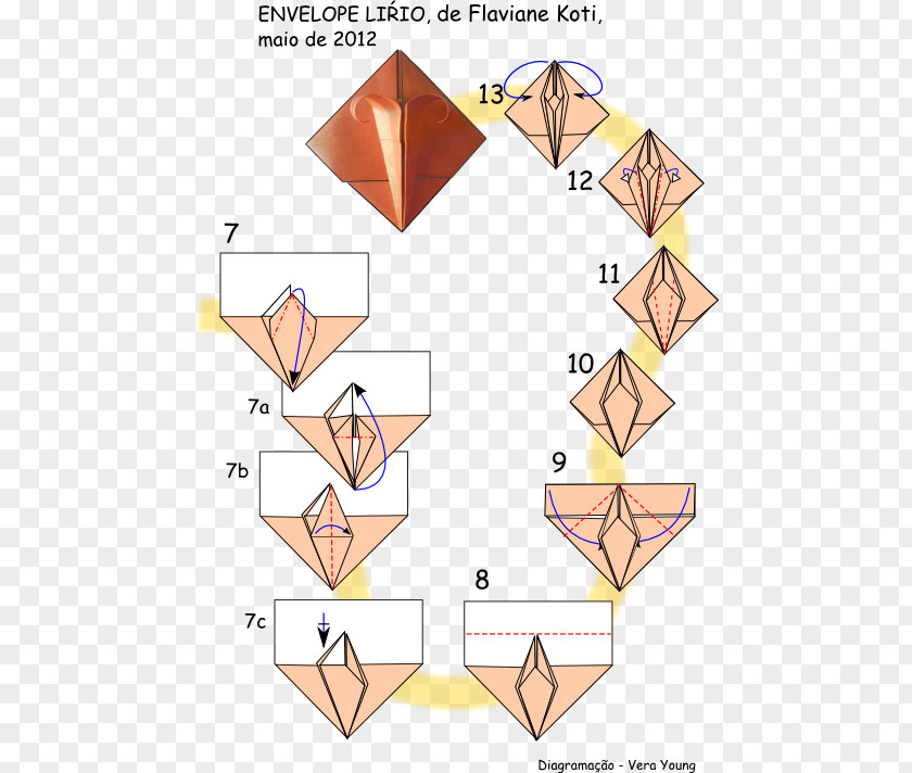 Paper Origami Em Flor: KUSUDAMA, GUIRLANDAS E BUQUES Crane Modular PNG