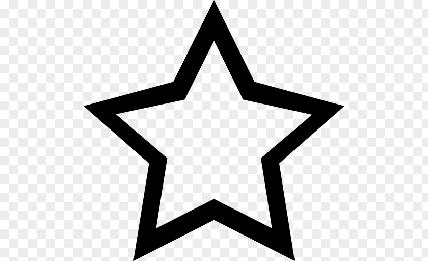 Star Line Shape Perimeter PNG