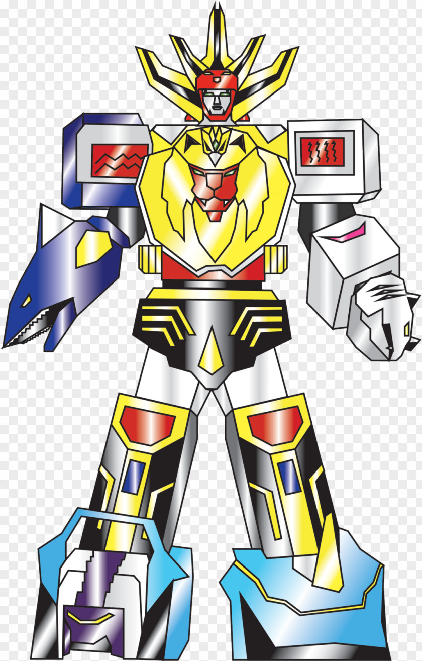 Tommy Oliver Power Rangers Wild Force Zord Drawing PNG