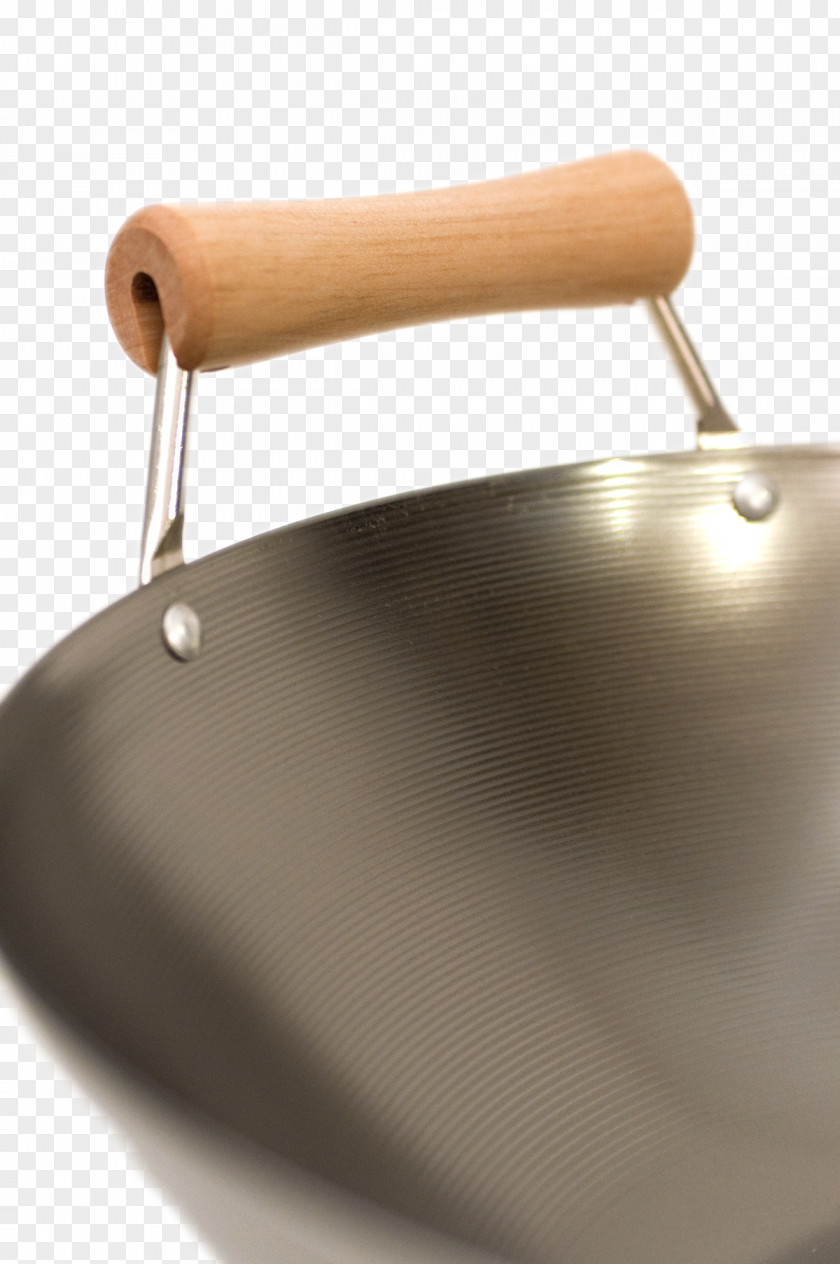 Wok Carbon Steel Metal Stir Frying PNG