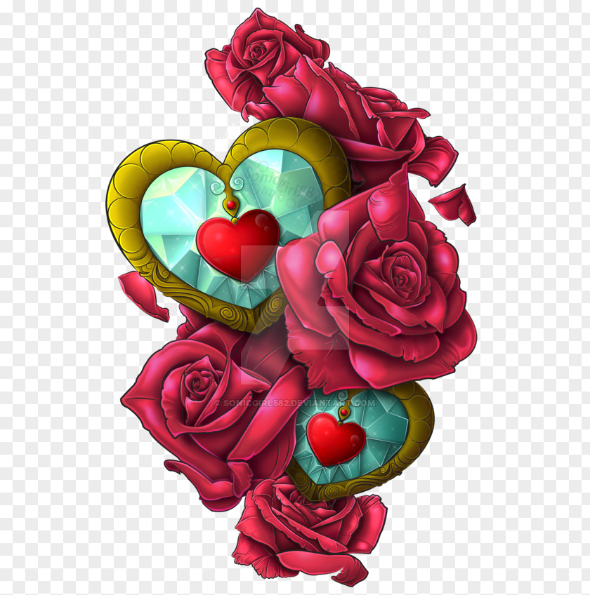 Artificial Flower Camellia Valentines Day Heart PNG