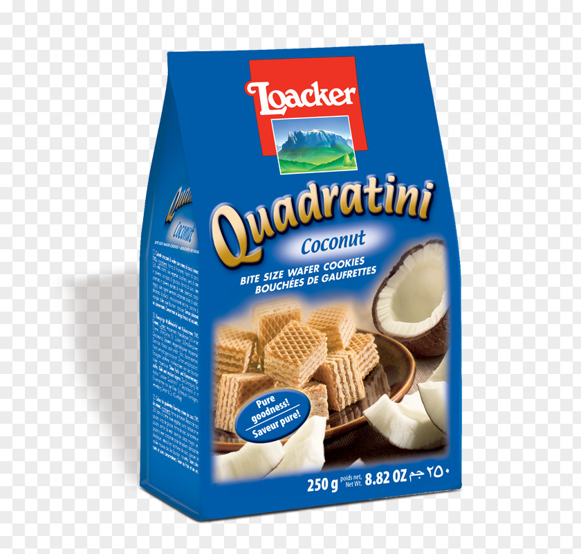 Biscuit Quadratini Loacker Wafer Tiramisu PNG