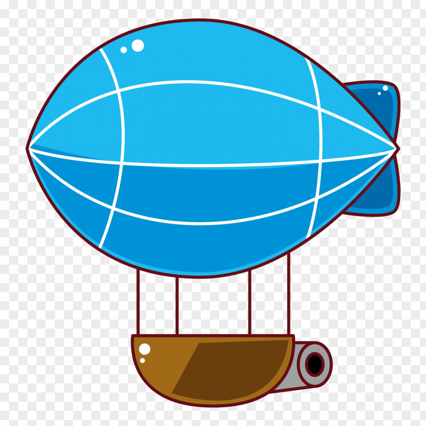 Blue Hot Air Balloon Gengar PNG