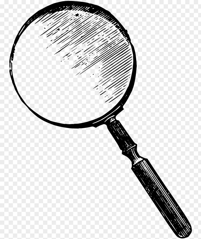 Magnifying Lens Side View Drawing Glass Image Clip Art PNG